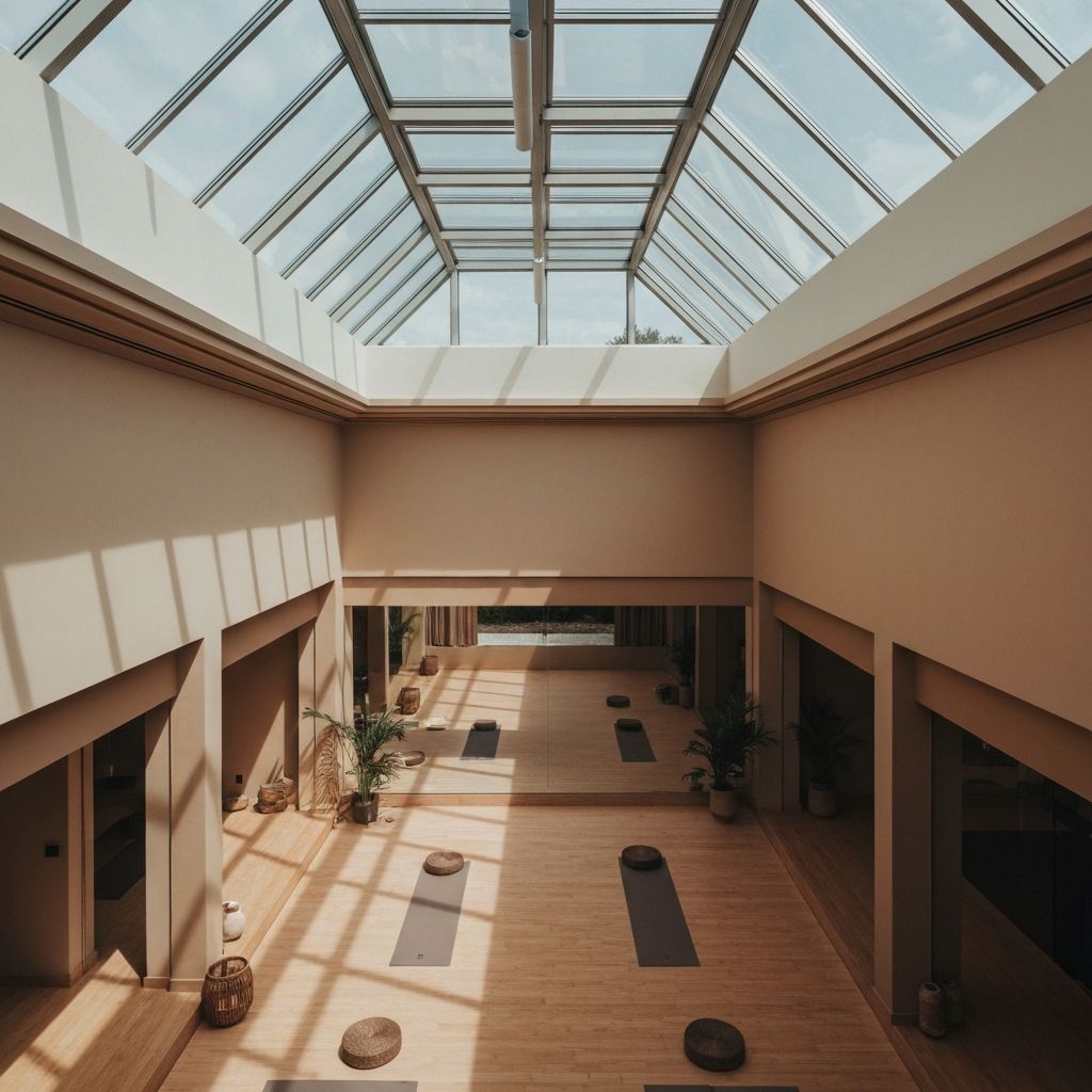 Modern wellness studio